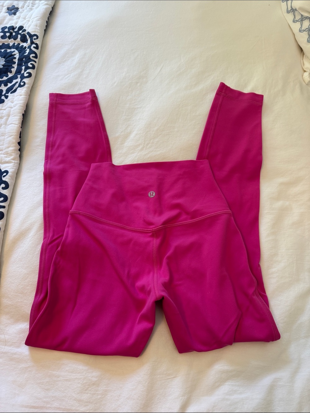 lululemon athletica bright pink leggings - size 2